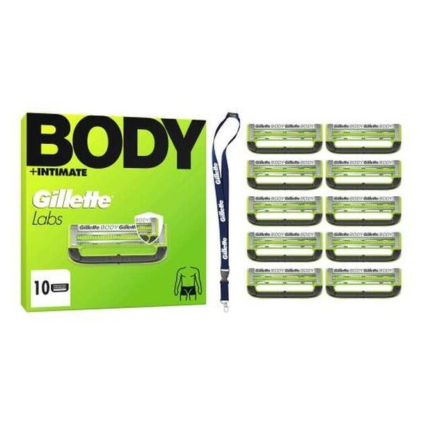 Gillette Labs Body + Intimate Systemklingen 1 St