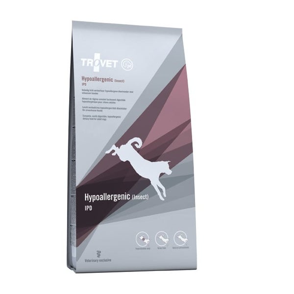 TROVET Hypoallergenic Insect IPD Hundetrockenfutter 3 kg