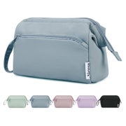Kulturtasche Damen Kulturbeutel Kosmetiktasche Graublau A-gr 1 St