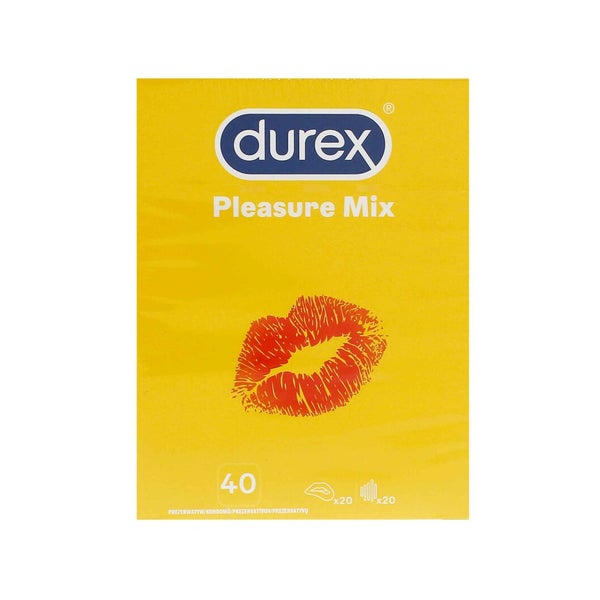 DUREX Pleasure Surprise Mix Kondom-Mischung 40Stk.
