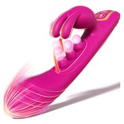 YAWNSHE Dildo Vibrator mit Pulsierenden Kugeln 1 St