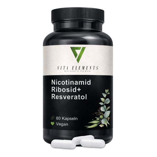 Vita Elements Nicotinamide Riboside NAD+ Kapseln 80 St