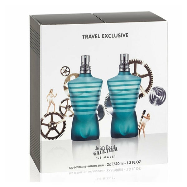 SET JEAN PAUL GAULTIER Le Male Duo EDT 2x40ml 0,04 l