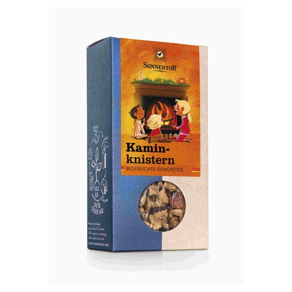 Kaminknistern Früchtetee Bio 100 g – Fruchtig-würziger Tee 100 g