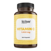 Vitamin C 1000 mg Kapseln hochdosiert, Jahresvorrat 365 St 365 St