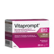 Produktabbildung: Vitaprompt B12 500 µg Direktsticks 20 St