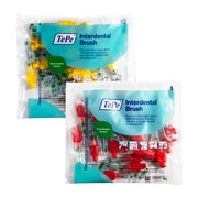 TePe Interdentalbürsten 2er Set, Rot + Gelb 40 St