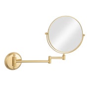 UNIQ Kosmetik-Wandspiegel mit 10-facher Vergrößerung - Gold