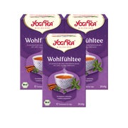 Yogi Tea - Wohlfühltee Bio Kräutertee | 3 x 30,6g 3x17 St