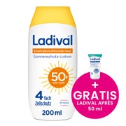 Produktabbildung: Ladival Empfindliche & Normale Haut Lotion LSF50+ 200 ml