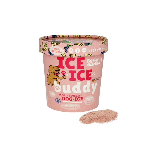 Eis für Hunde, Hundeeis, Snack Abkühlung Hund, Blaubeere 1 St