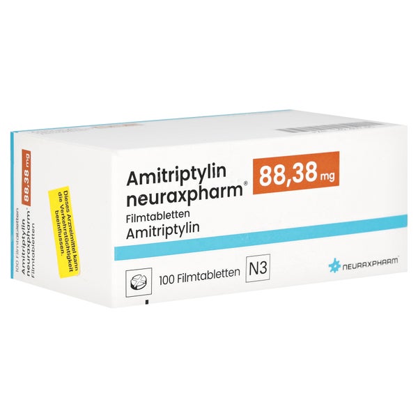 Amitriptylin Neuraxpharm 88,38 Mg Filmtabletten 100 St
