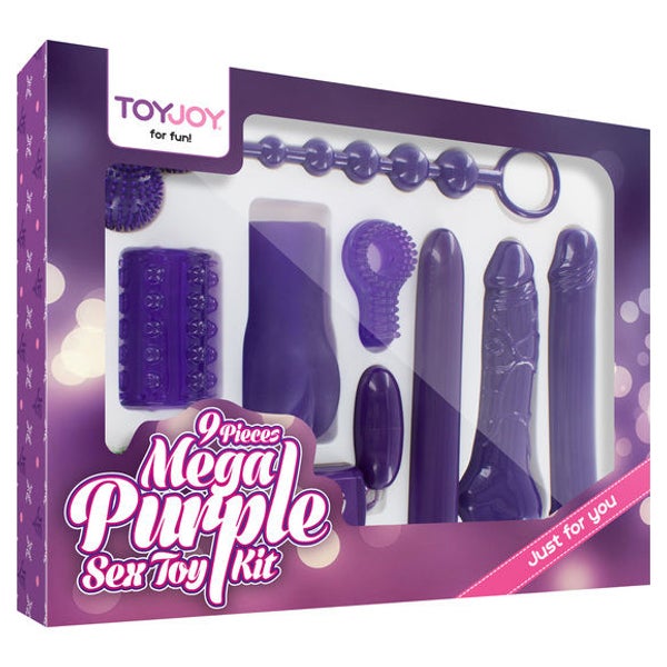 Toyjoy - Mega Purple - 9-teiliges Sex-Toy-Kit 1 St
