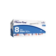 Micro-fine Insulinspritze U100 0,3x8 Mm 100 St