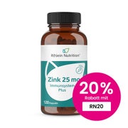 Zink 25 mg Immunsystem Plus 120 St