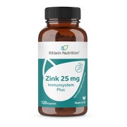 Produktabbildung: Zink 25 Mg Immunsystem Plus Hochdosiert + Vegan 120 St