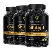 Vita Elements Himalaya Shilajit Gold Gummibärchen 3er Set 180 St