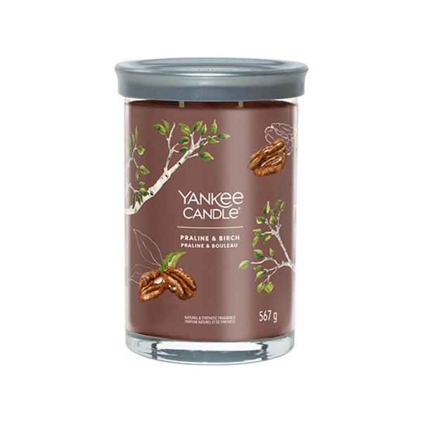 Yankee Candle Praline & Birch Signatur Becher groß 567 g 1,43 kg