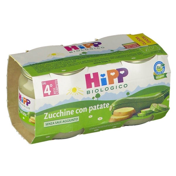 HiPP Bio Zucchini mit Kartoffeln