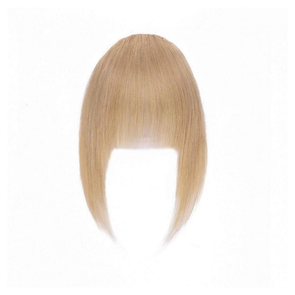 Haarteil Clip in Echthaar Französischer Pony 14g 27 Dunkelbl 1 St