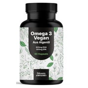 Omega 3 Hochdosiert Vegan - 60 Kapseln - Bloom Naturals 60 St