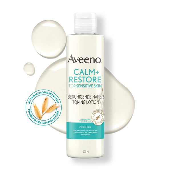 Aveeno Calm+ Restore Beruhigende Hafer Toning Lot. 200 ml
