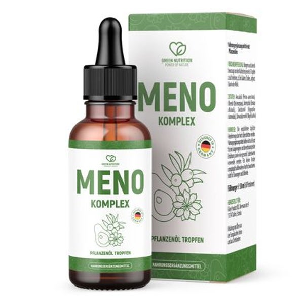 Green Nutrition | Meno Komplex Tropfen | für Frauen 30 ml