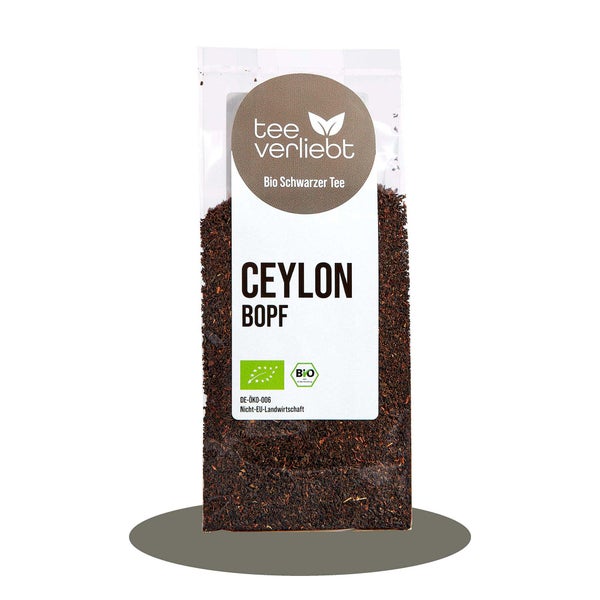 teeverliebt - Ceylon BOPF Bio loser Schwarztee | 100g 100 g