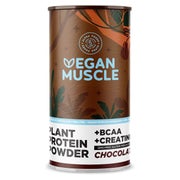 Vegan Muscle Protein Shake - Schokolade - Veganes Proteinpulver 600 g