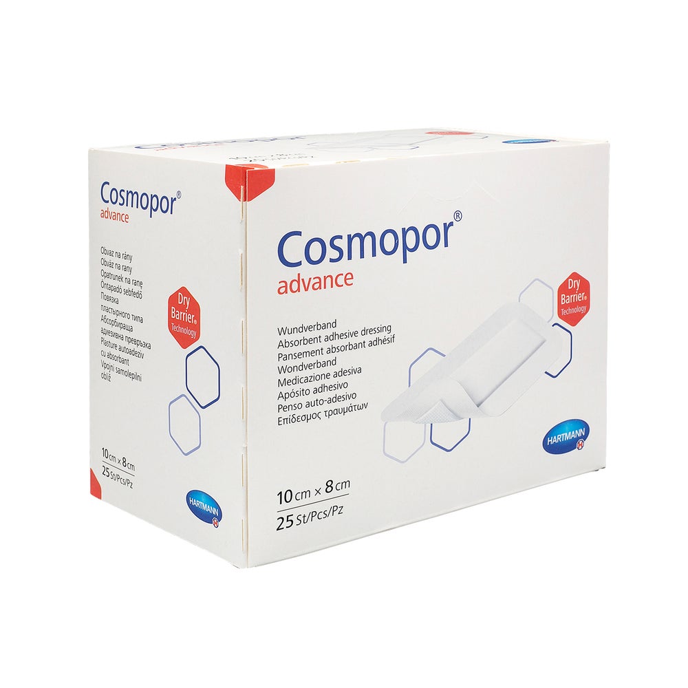 Cosmopor Advance Wundverband 8x10 cm 25 St