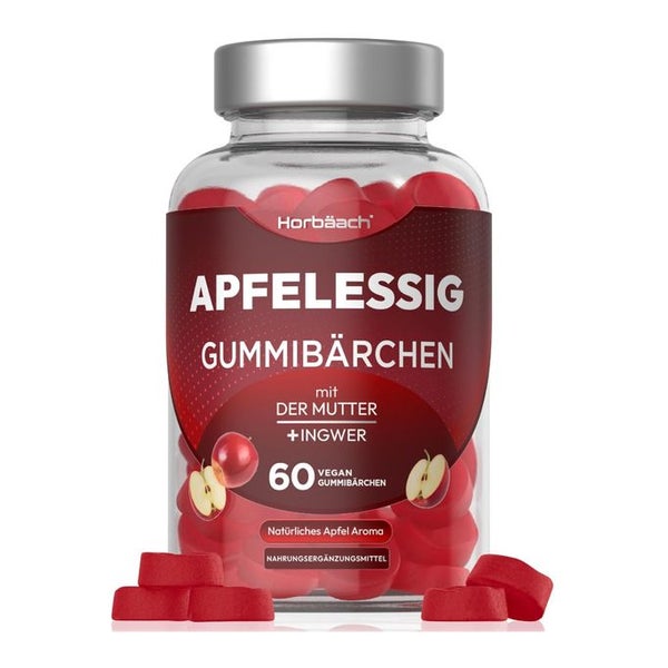 Horbaach Apfelessig Gummies 60 St