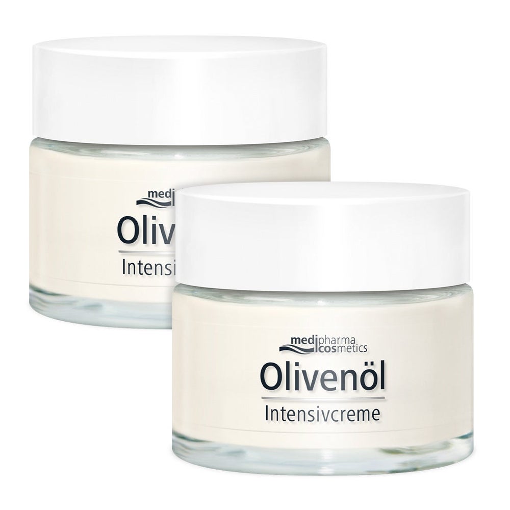 medipharma cosmetics Olivenöl Intensivcreme Doppelpack 2X50 ml