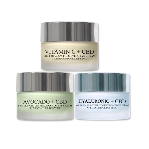 Avocado + Cbd Augencreme 30 Ml + Augencreme 30 Mm + Augencreme 20 Ml 70 ml