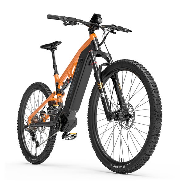 LANKELEISI GT800 Elektro-Mountainbike 48V 20Ah,orange,orange 1 St