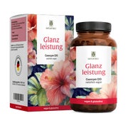 Produktabbildung: Coenzym Q10 hochdosiert - GLANZLEISTUNG - 90 vegane Kapseln - NATURTREU® 90 St