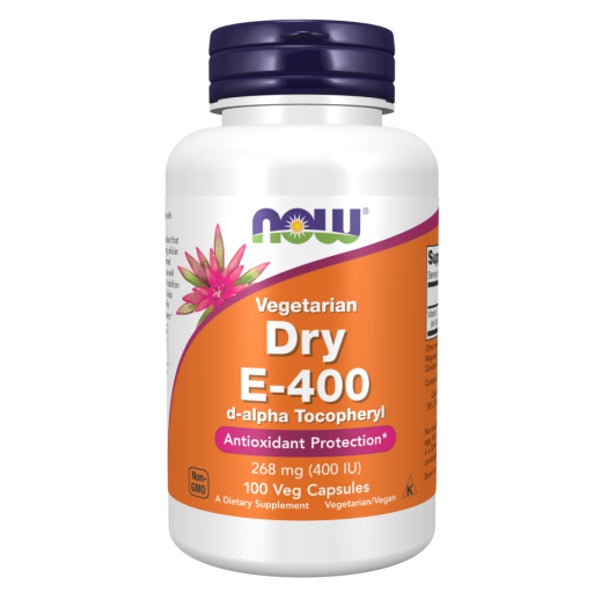 Vegetarisches Trockenvitamin E-400, Gemüsekapseln 100 St