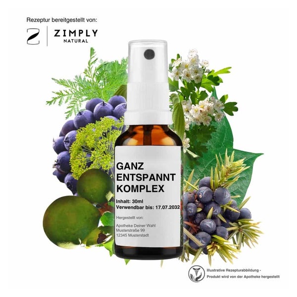 Zimply Natural GANZ ENTSPANNT KOMPLEX - Pflanzbasierte Rezeptur 30 ml