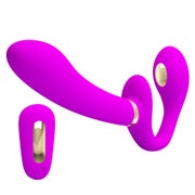 Pretty Love - Thunderbird Doppelter Strap-on-vibrator 1 St