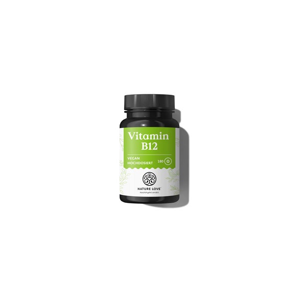 Vitamin B12 ohne Folat 180 Tabletten Nature Love St