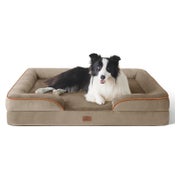 Hundebett Orthopädisches 89x63 L 89 x B 63 x H 17 cm Haselnu 1 St