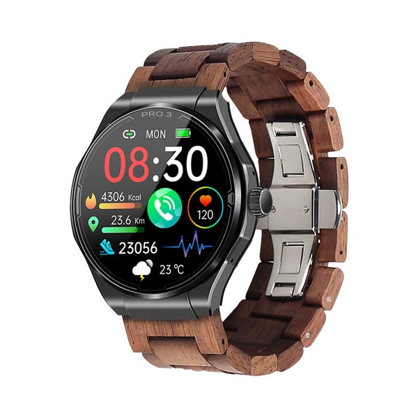 Knauermann PRO 3 (2024) Gesundheitsuhr mit Telefon & Notruffunktion SOS Taste 1 St