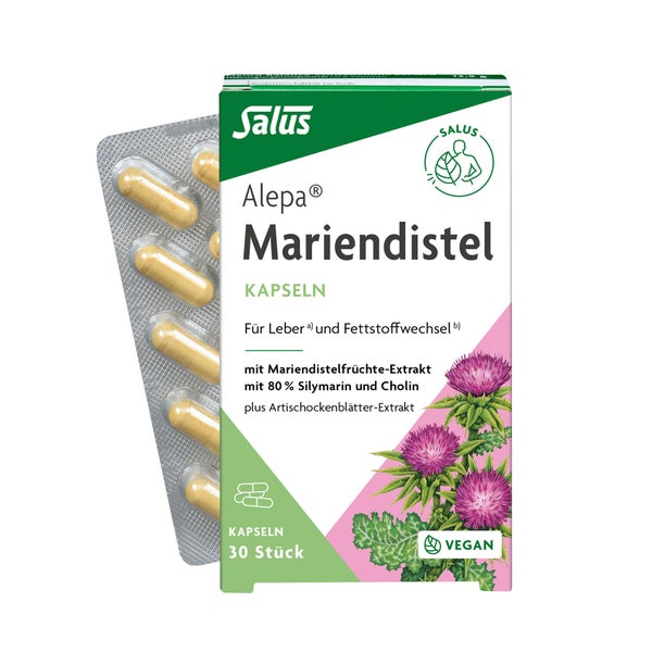 Alepa Mariendistel Kapseln 30 St