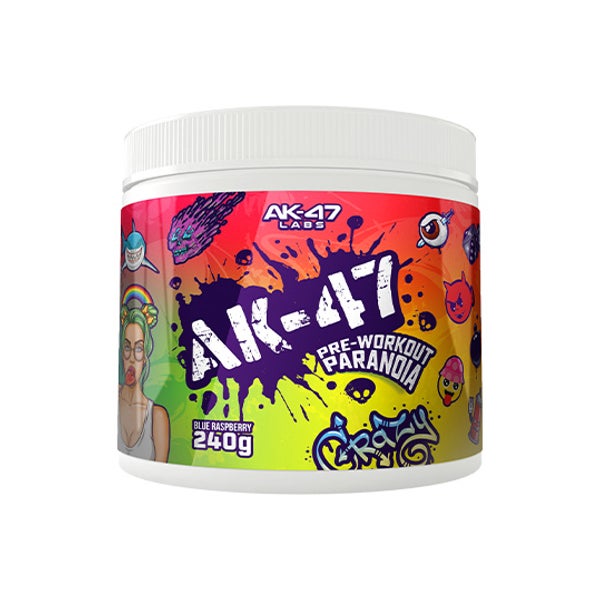 AK47 Labs Pre-Workout Paranoia Blue Lemonade