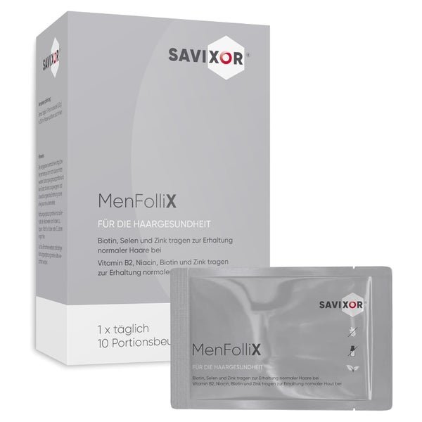 Savixor MenFolliX Vitaminen mit Annurca-Apfelextrakt 10 St