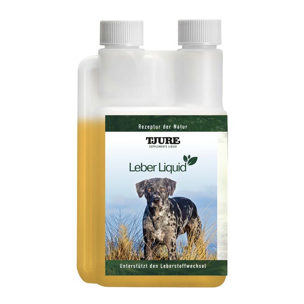 TJURE - Leber Liquid - 500 ml |liefert deinem Hund wertvolle Bitterstoffe und Kräuter 500,00 ml