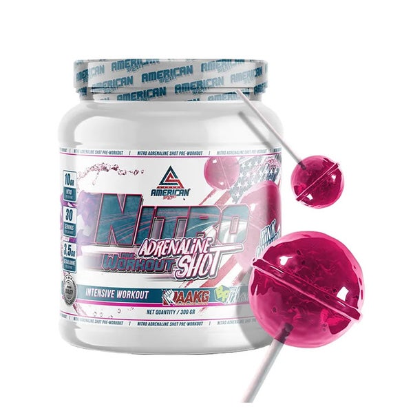 American Supplement - BCAA-Aminosäuren mit Glutamin Deluxe-Lutscher 500 g