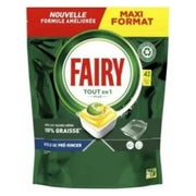 Fairy Original All in One Spülmaschinentabs, Zitrone, 43 Kapseln, wirksam auch auf eingebranntem Fett 1 St