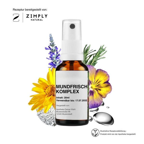 Zimply Natural MUNDFRISCH KOMPLEX - Pflanzbasierte Rezeptur 30 ml