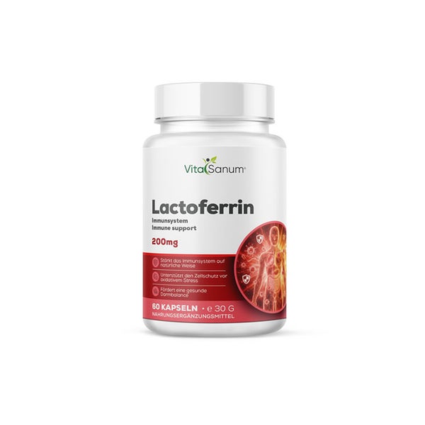 VitaSanum®- Lactoferrin 200 mg 60 Kapseln  St
