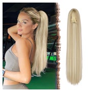Pferdeschwanz Haarteil Extensions 16H613# Schmutzige Blondin 1 St